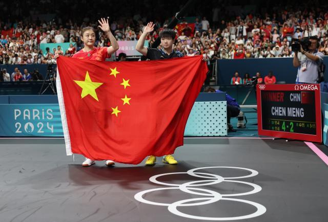 开云娱乐-陈梦：这届金牌更珍贵 孙颖莎：会规划好未来四年