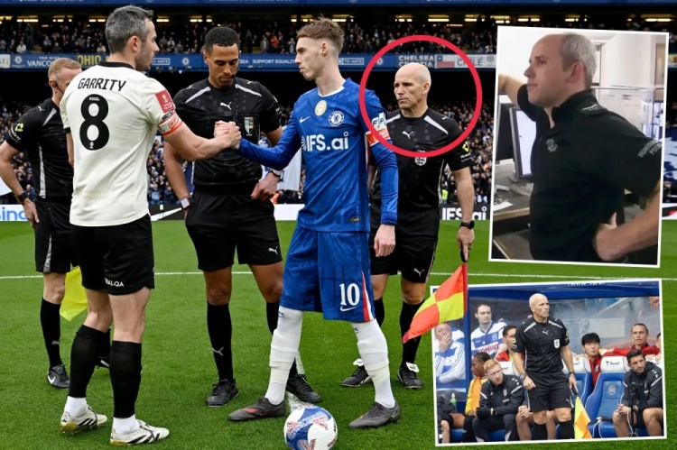 开云在线-太阳报：切尔西足总杯边裁曾是警察，因涉嫌胁迫女性而被警队停职